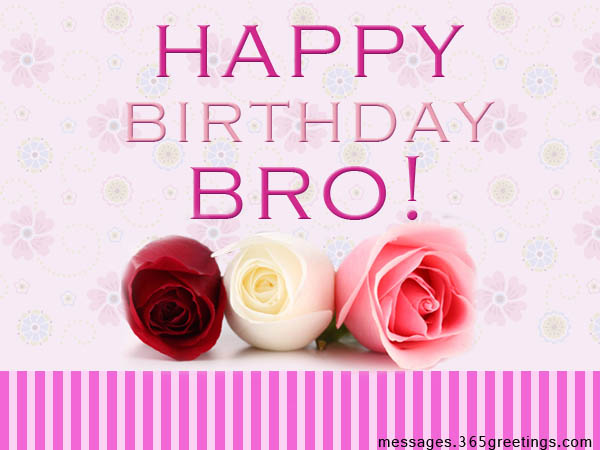 Birthday Wishes for Brother Messages, Greetings and Wishes - Messages ...