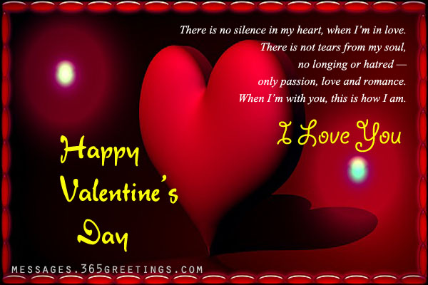 Valentine Messages For Him Top Ten Quotes