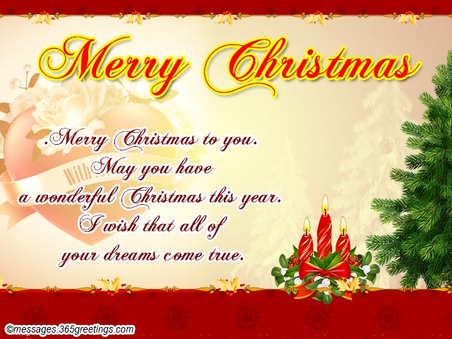 Christmas Messages For Wife 365greetings Com