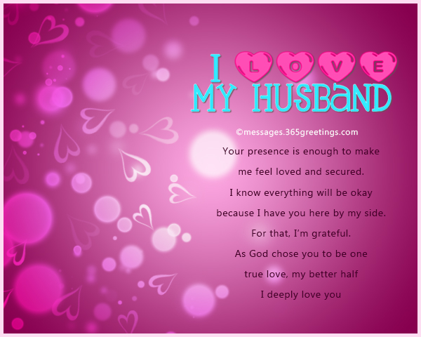 46 Romantic Love You Messages For Husband Love You Messages