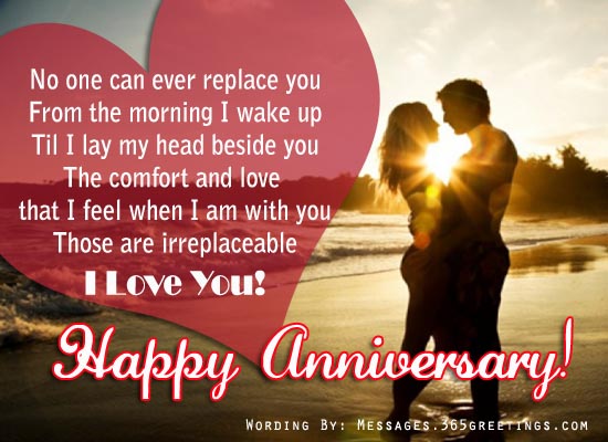 Anniversary Messages For Wife 365greetings Com