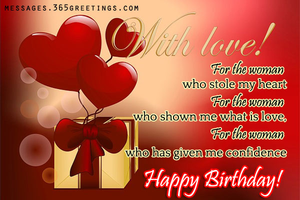 Birthday Wishes for Wife Messages, Greetings and Wishes - Messages ...