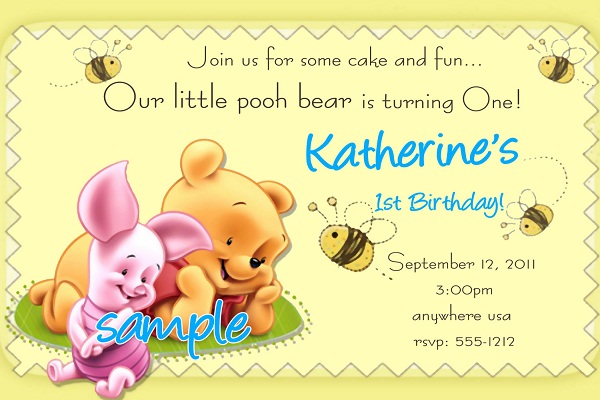 birthday invitation