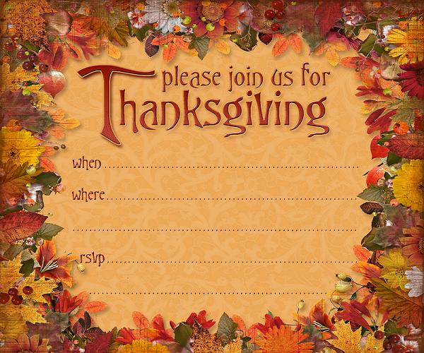 Thanksgiving Invitations - 365Greetings.com