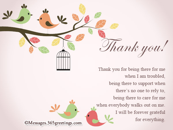 Thanks for everything, Thank You Cards & Quotes