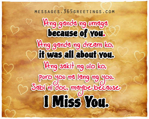 ... Tagalog Love Quotes for Her, Romantic Tagalog Love Quotes for Her