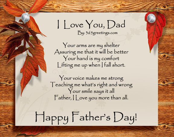 Fathers Day Poems - 365greetings.com