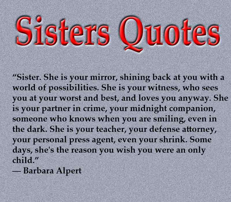 20 Caring Sister Quotes