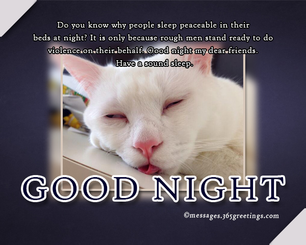 Funny Good night messages - 365greetings.com