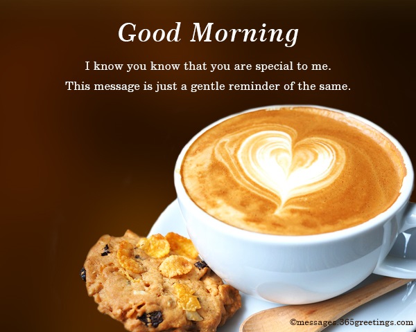 good morning for someone special