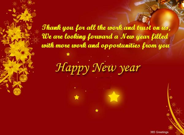 Business New Year Messages - 365greetings.com