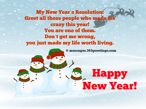 Funny New Year Messages With Image 365greetings Com