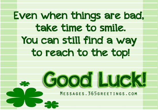 Good Luck Wishes