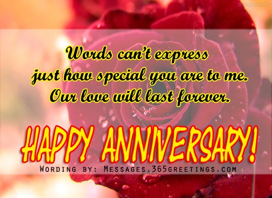  Anniversary  Messages  For Wife  365greetings com