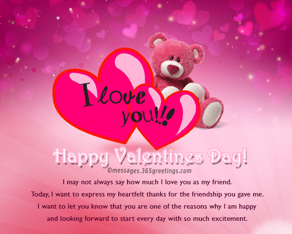 Valentines Day Messages For Friends 365greetings Com