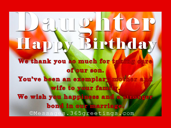 Happy Birthday Daughter In Law Christian Quotes Birthday-Wishes-For-Daughter-In-Law - 365Greetings.com