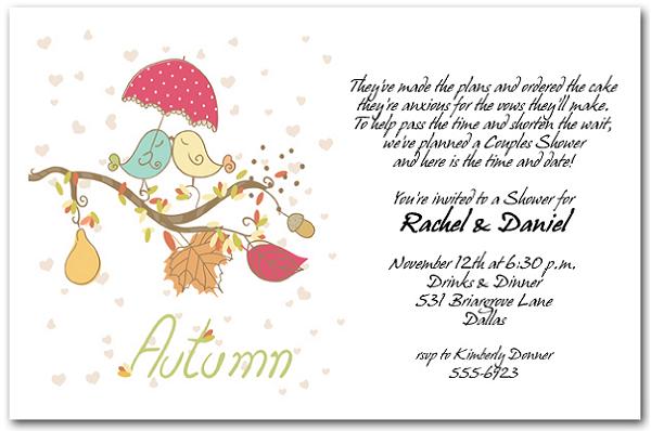 Bridal Shower Invitations