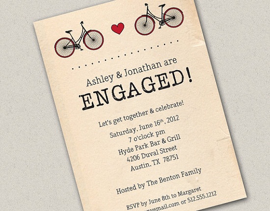 engagement invitation wording