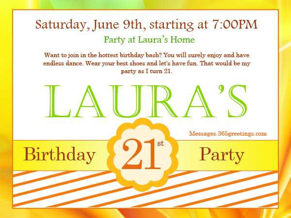 30th Birthday Invitation Wording 365greetings Com