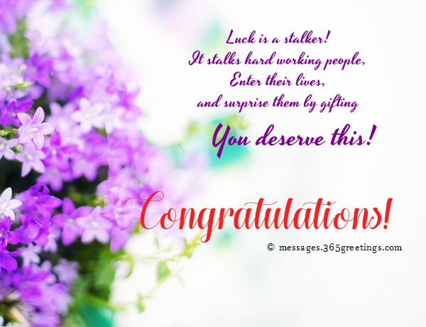 Congratulation Messages 365greetings Com