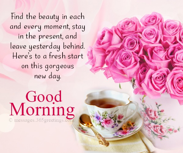 Romantic Good morning Messages and Quotes - 365greetings.com