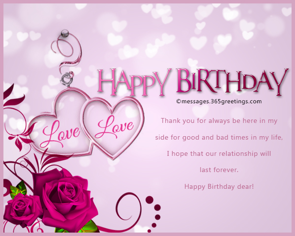 Romantic Birthday Wishes 365greetings Com