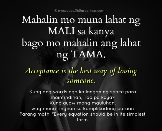 Tagalog Love Quotes 365greetings Com