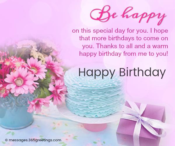 Happy Birthday Messages For Cards