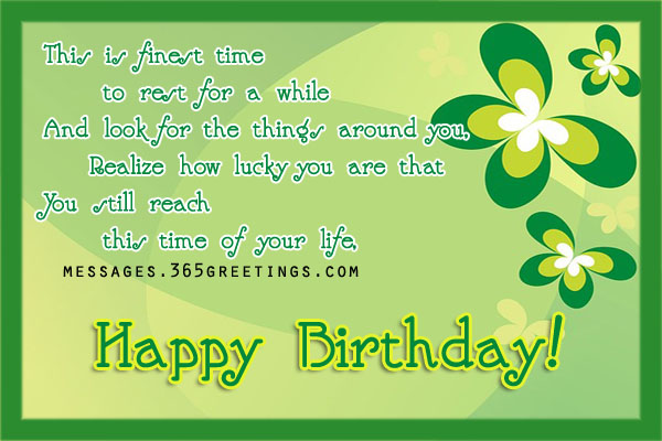 Inspirational Birthday Messages - 365greetings.com