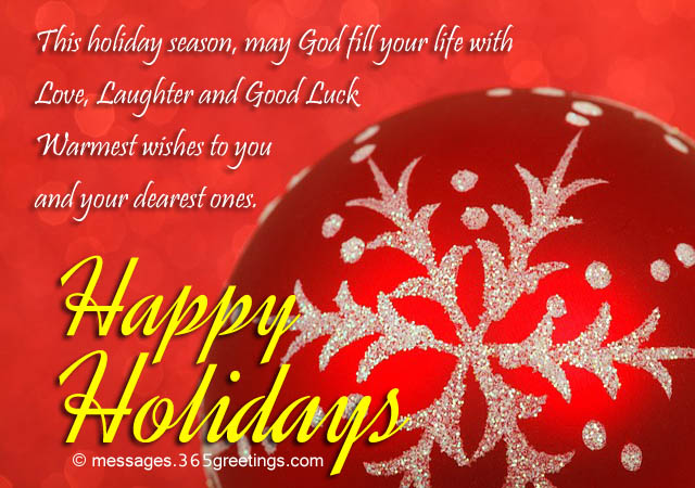 Happy Holiday Messages