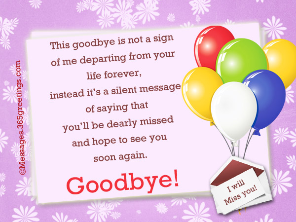 Farewell Messages Wishes And Sayings 365greetings