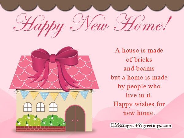 Greetings For New Home Wishes