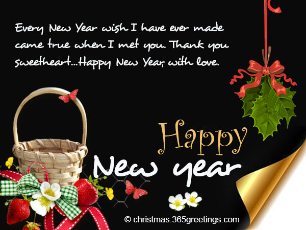 New Year Wishes For Girlfriend - 365greetings.com