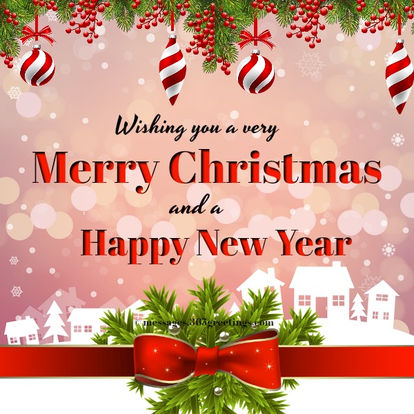 Christmas And New Year Wishes